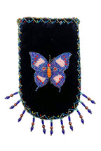 Butterfly Pattern Velvet Crossbody Bag VXL0609-Butterfly - view 4
