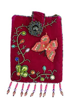 Butterfly Rectangular Velvet Crossbody VBG15-BU - view 8
