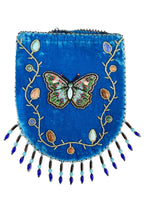 Butterfly Pattern Velvet Crossbody Bag LUG - view 2