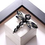 Alloy Rhinestone Dragonfly Brooch PA3186