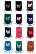 Butterfly Pattern Velvet Crossbody Bag VXL0609-Butterfly - view 11