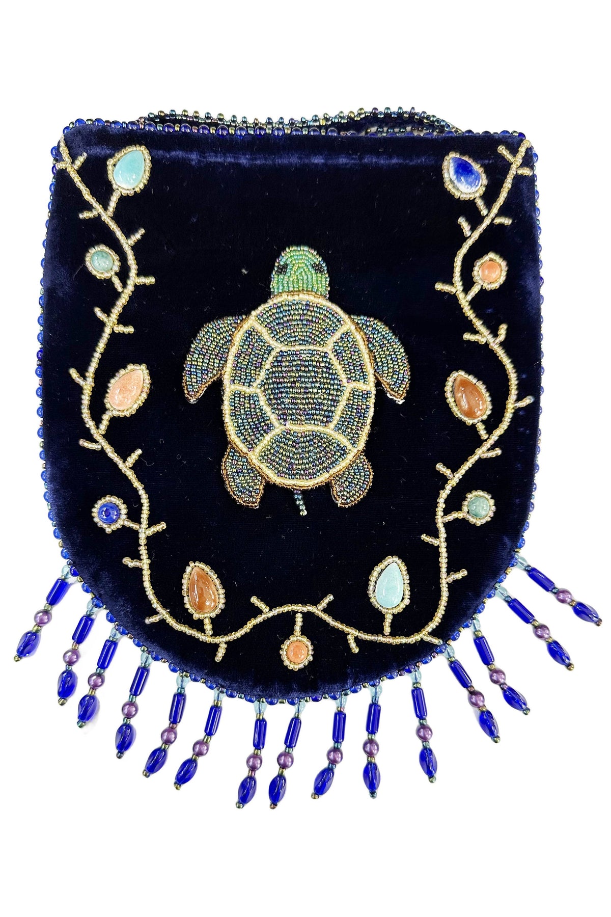TURTLE Pattern Velvet Crossbody Bag LUG - view 3