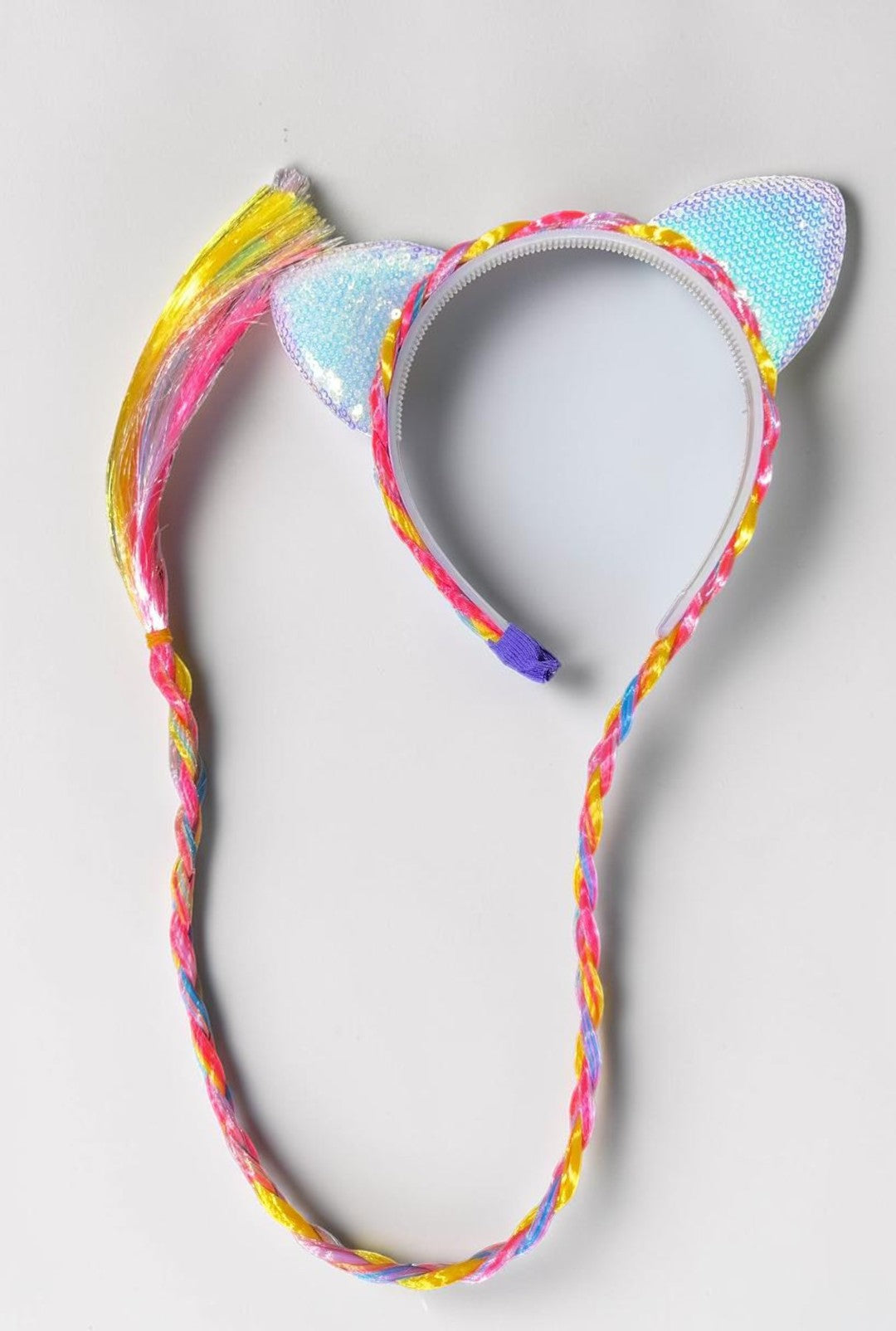 Colorful Halloween Cat Ear Headband