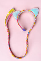 Colorful Halloween Cat Ear Headband