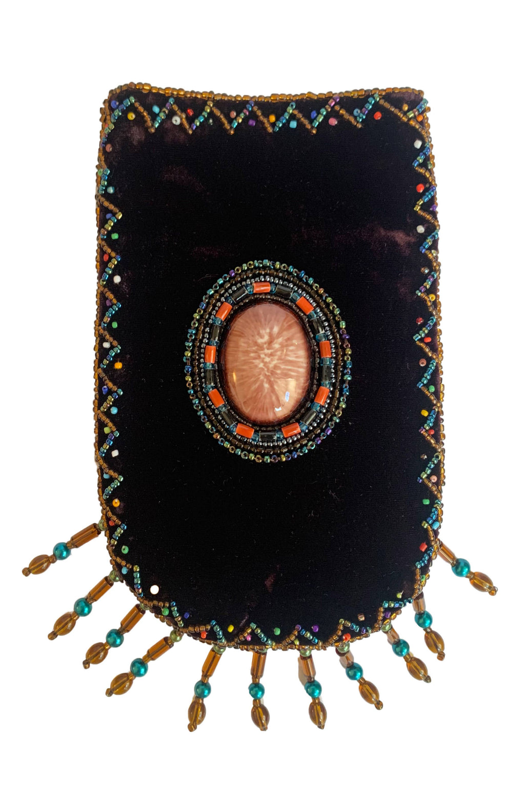 Gem Pattern Velvet Crossbody Bags VXL0609-Gem - view 11