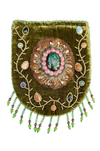 Feather Pattern Velvet Crossbody Bag LUG-FeatherGem - view 14