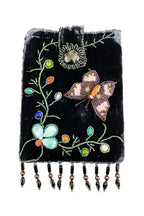 Butterfly Rectangular Velvet Crossbody VBG15-BU - view 2