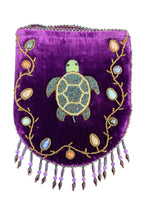 TURTLE Pattern Velvet Crossbody Bag LUG