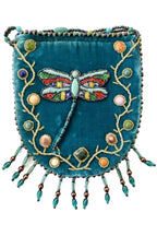 Dragonfly Pattern Velvet Crossbody MUG-Dragonfly - view 13