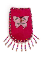 Butterfly Pattern Velvet Crossbody Bag VXL0609-Butterfly - view 15