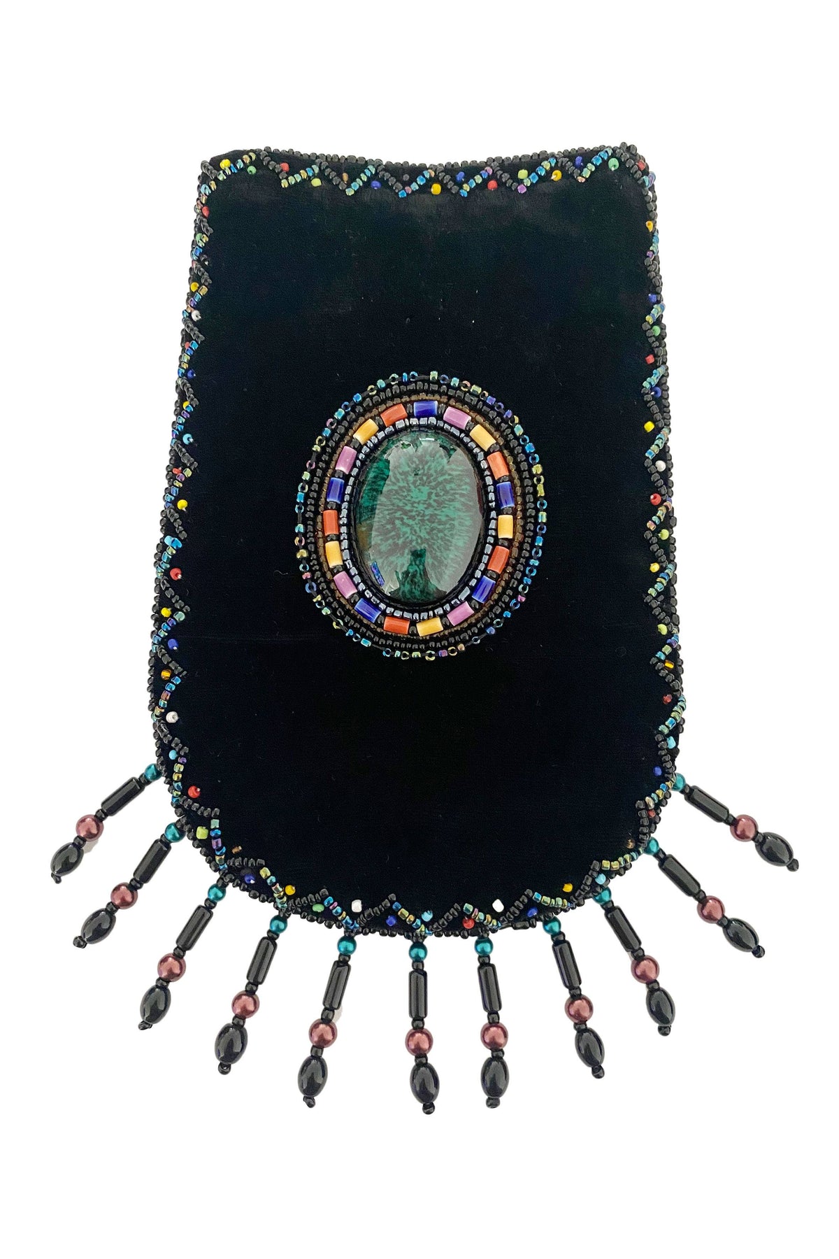 Gem Pattern Velvet Crossbody Bags VXL0609-Gem - view 7