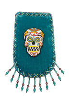 Skull Pattern Velvet Crossbody Bags VXL0609 - view 2