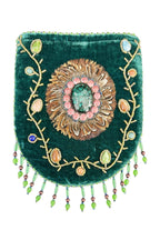 Feather Pattern Velvet Crossbody Bag LUG-FeatherGem - view 13