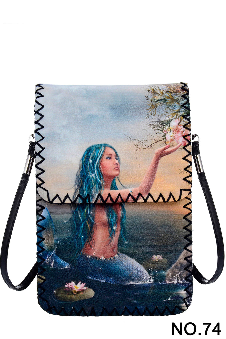 Mermaid Printed Crossbody HB0580 - No. 74