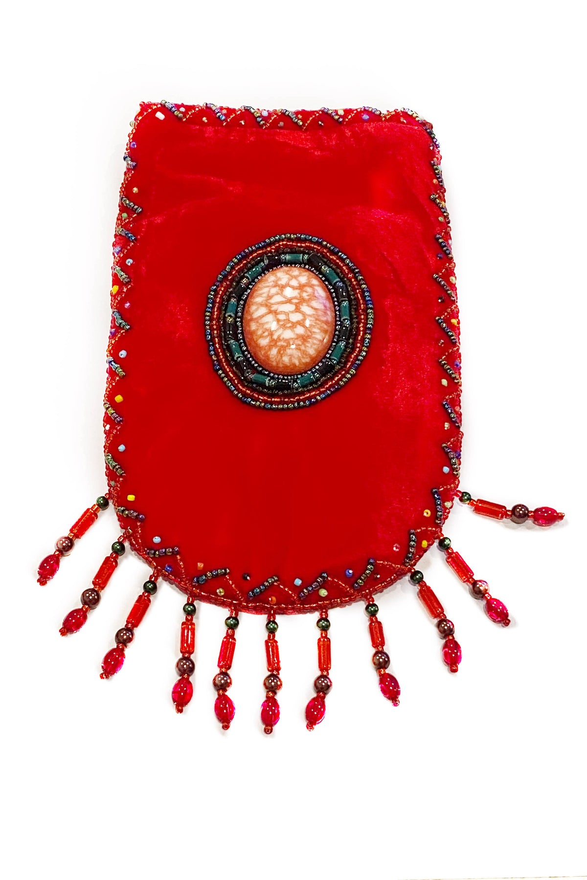 Gem Pattern Velvet Crossbody Bags VXL0609-Gem - view 8