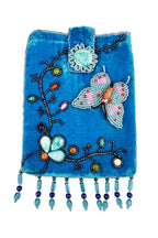 Butterfly Rectangular Velvet Crossbody VBG15-BU - view 5
