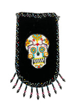 Skull Pattern Velvet Crossbody Bags VXL0609 - view 10