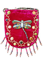 Dragonfly Pattern Velvet Crossbody MUG-Dragonfly - view 15