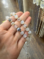 Dendritic Agate Stone Beaded Necklace N3180