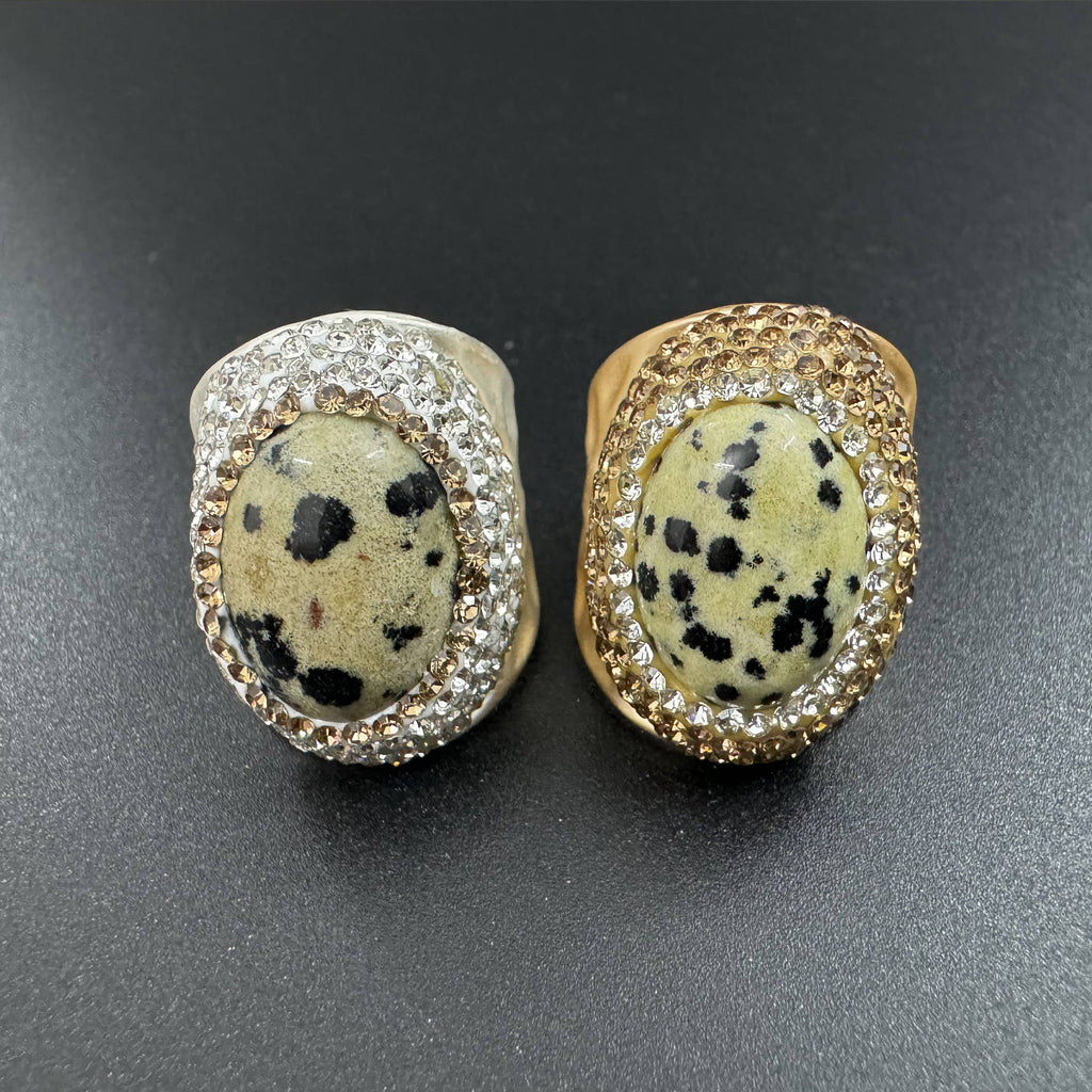 Dalmentioner Pavé Cocktail Ring R2533 - view 4