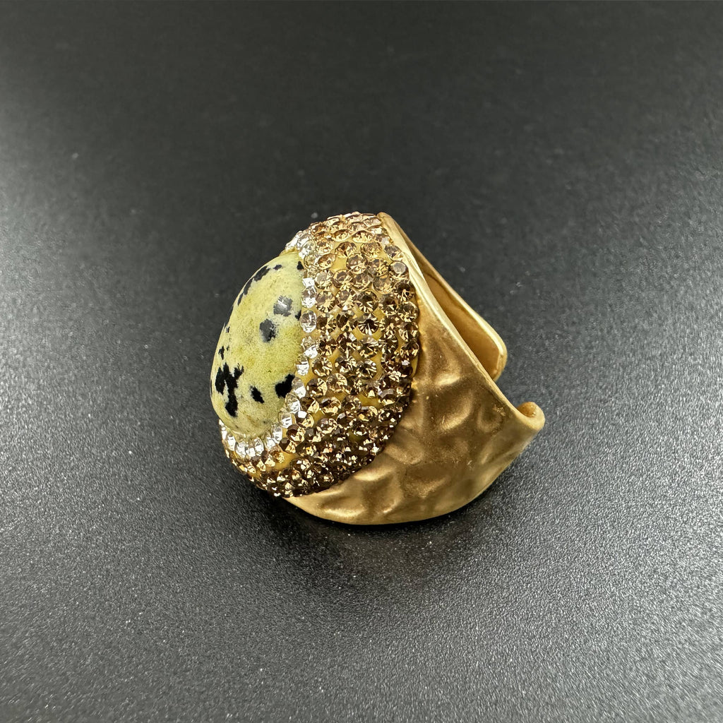 Dalmentioner Pavé Cocktail Ring R2533 - view 6
