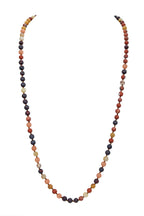 Muddy Jasper Stone Beaded Necklace N3180 - view 3
