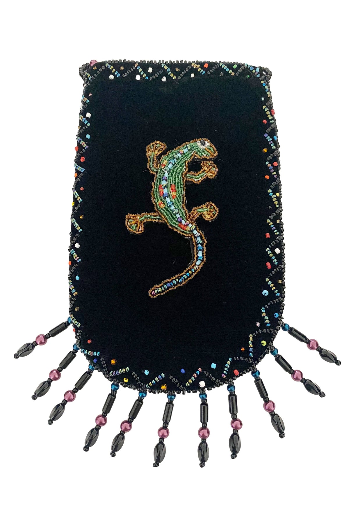 Lizard Pattern Velvet Crossbody Bags VXL0609-Lizard