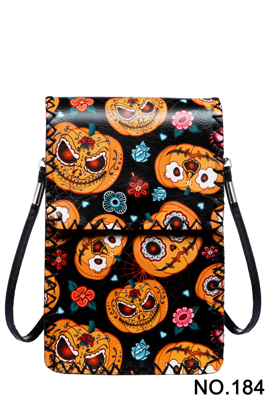 Halloween Pumpkin Printed Crossbody HB0580 - No. 184