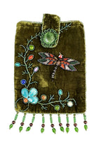 Dragonfly Rectangular Velvet Crossbody VBG15 - view 12