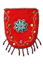 Floral Pattern Velvet Crossbody MUG-Flower - view 11