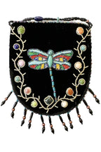 Dragonfly Pattern Velvet Crossbody MUG-Dragonfly - view 7