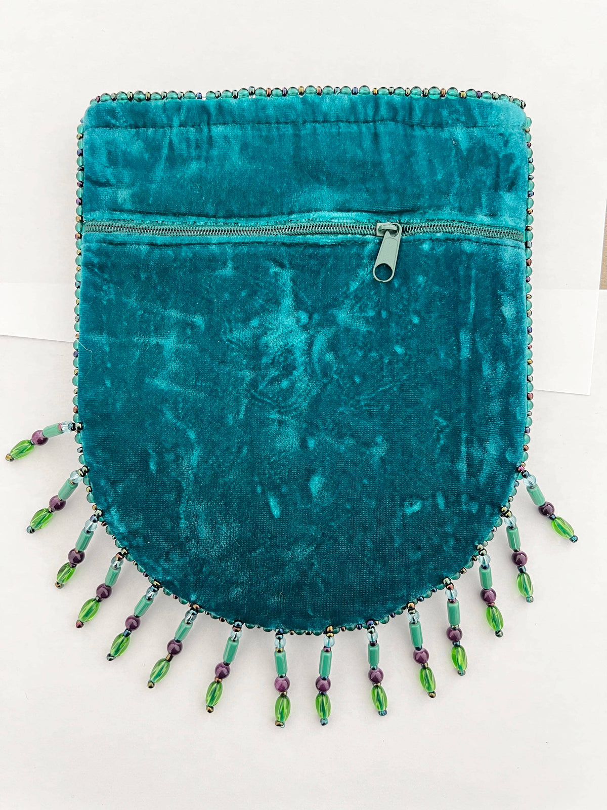 Butterfly Pattern Velvet Crossbody Bag LUG - view 13
