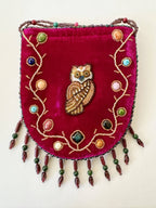 Owl Pattern Velvet Crossbody Mug - view 8