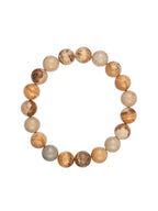 Picture Jasper Stone Stretch Bracelet B1588-Gloss-6MM