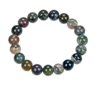 Indian Agate Stone Stretch Bracelets B1590-6MM