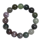 Indian Agate Stone Stretch Bracelets B1590-6MM