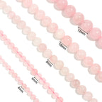 Colored Pink Jade Stretch Bracelets B1593-12MM