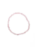 Colored Pink Jade Stretch Bracelets B1593-4MM