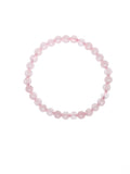 Colored Pink Jade Stretch Bracelet B1593 - 6MM