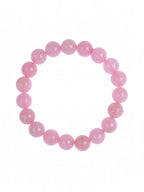 Colored Pink Jade Stretch Bracelets B1593-12MM
