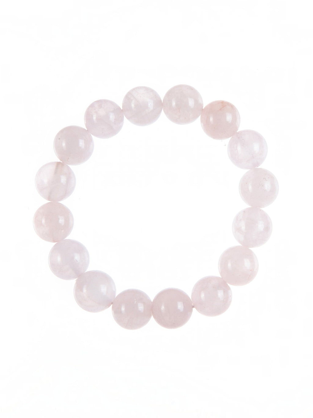 Colored Pink Jade Stretch Bracelets B1593-12MM