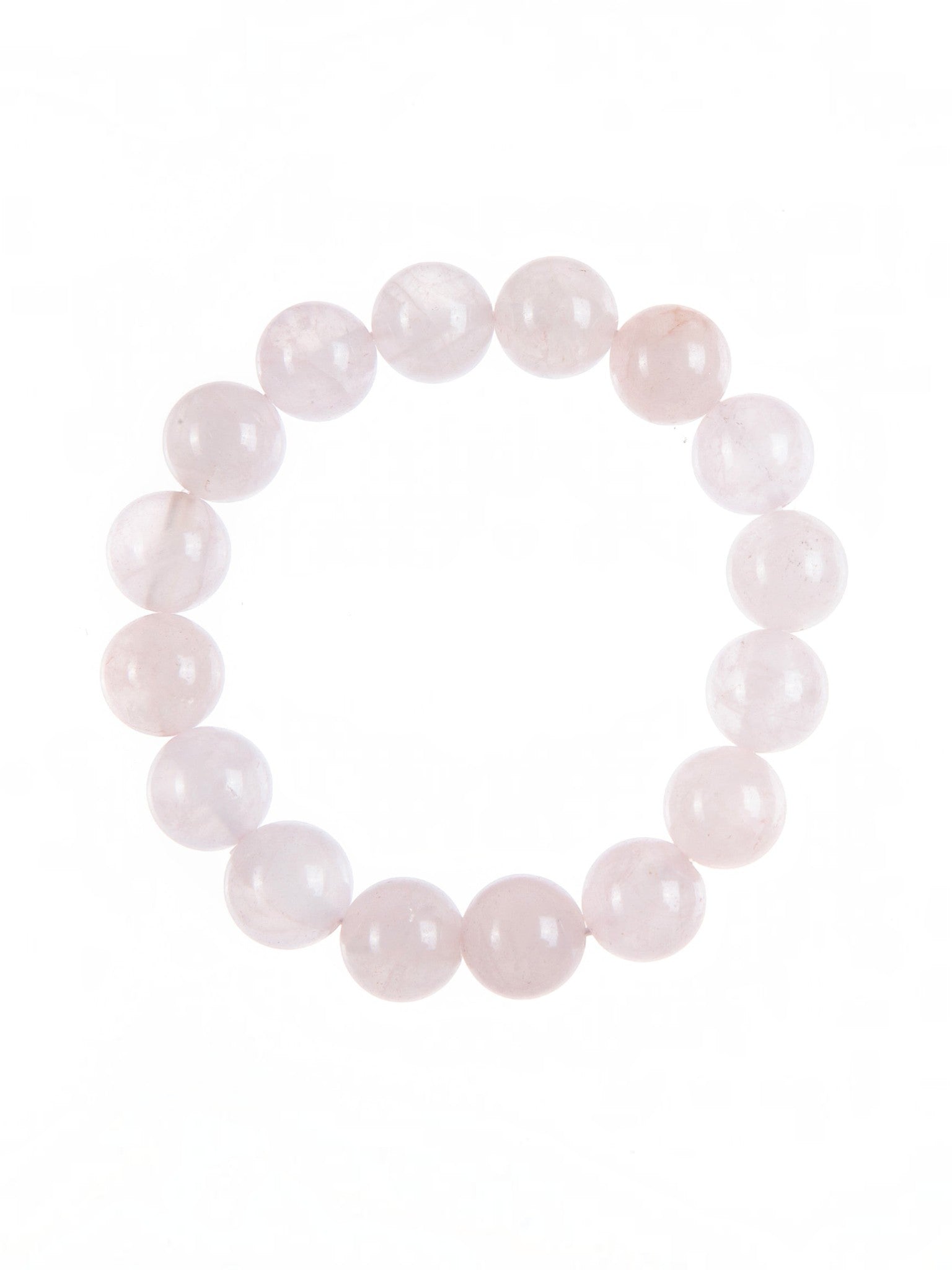 Colored Pink Jade Stretch Bracelets B1593-12MM