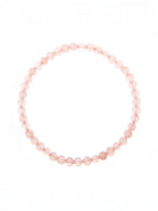 Colored Pink Jade Stretch Bracelets B1593-12MM
