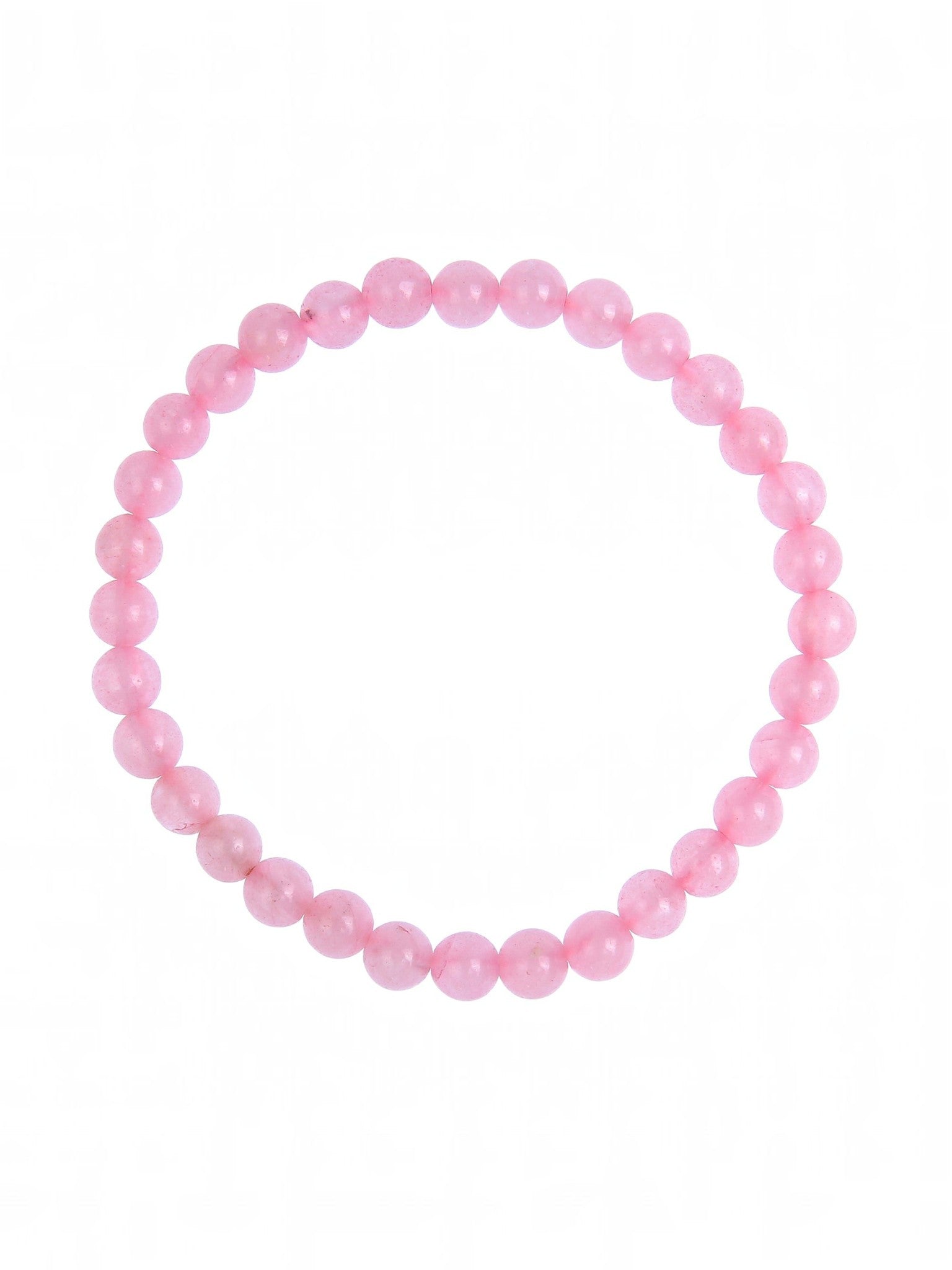 Colored Pink Jade Stretch Bracelets B1593-12MM