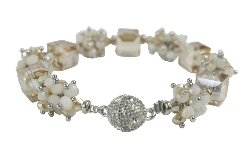 Crystal Cube Necklace B1637