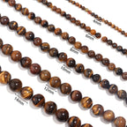 Tigers Eye Stretch Stone Stretch Bracelet B1727-12MM
