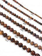Tigers Eye Stretch Stone Stretch Bracelet B1727-12MM