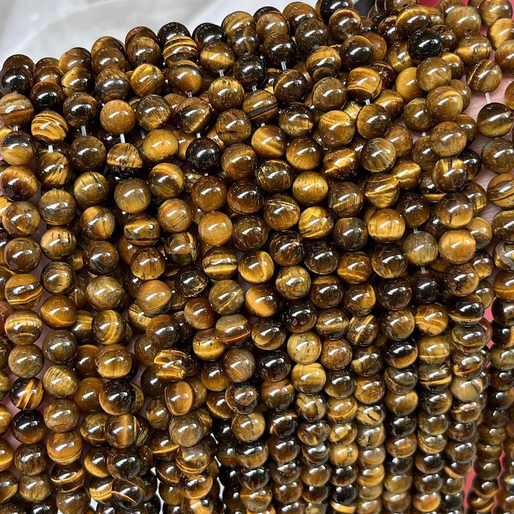 Tigers Eye Stretch Stone Stretch Bracelet B1727-6MM