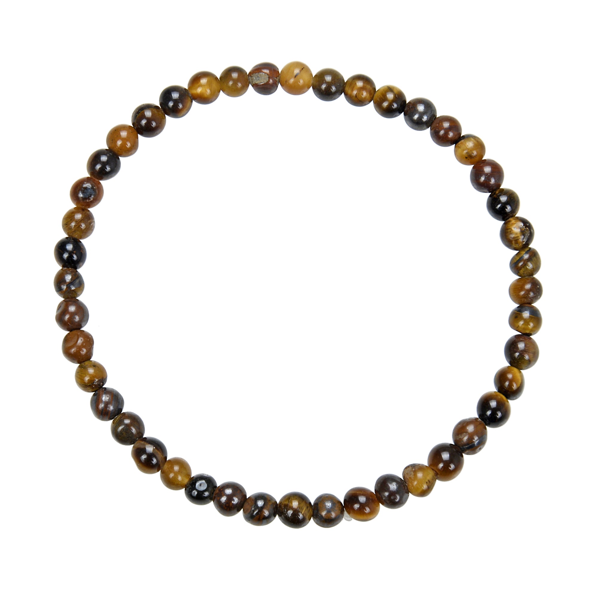 Tigers Eye Stretch Stone Stretch Bracelet B1727-6MM