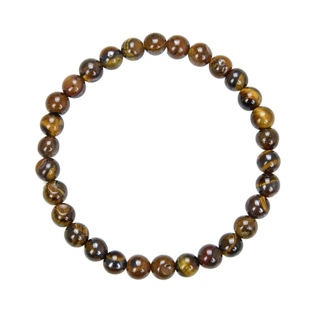 Tigers Eye Stretch Stone Stretch Bracelet B1727-12MM